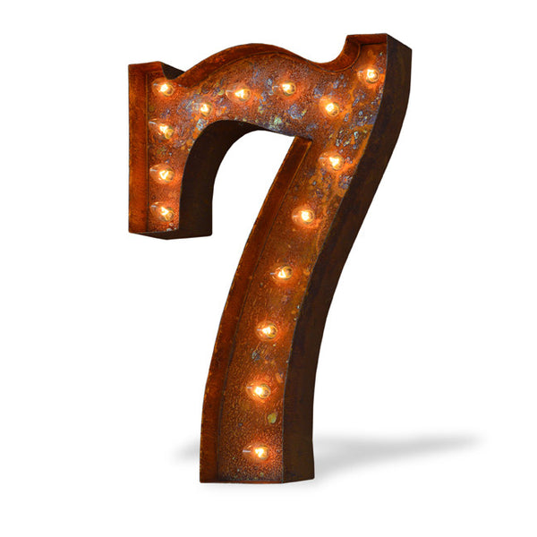 Marquee Number Lights