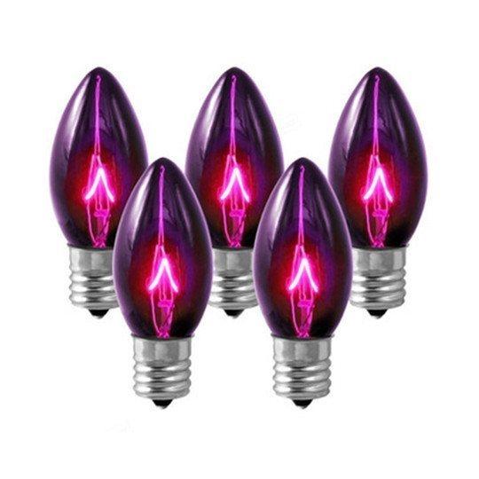Accessories - Replacement Bulbs 25-Pack (Clear Purple) For 24"/36" Signs