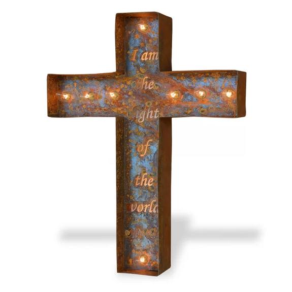 Cross Symbol Marquee Light Sign
