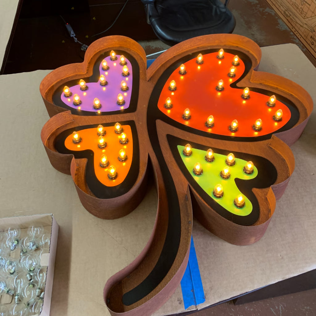 LOVE marquee letter set