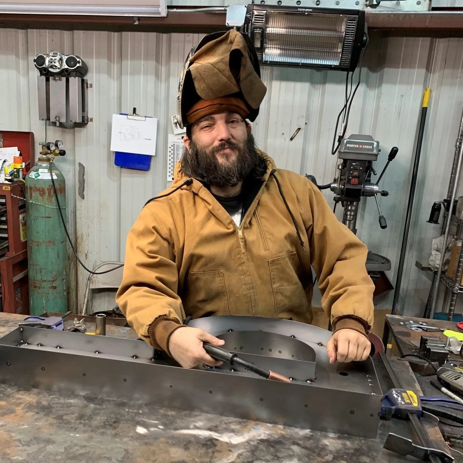 Ryan at The Rusty Marquee workshop